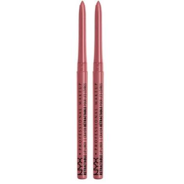 Imagem de Lápis Delineador de Lábios Retrátil NYX Nude Rosa Pacote com 2 - NYX P