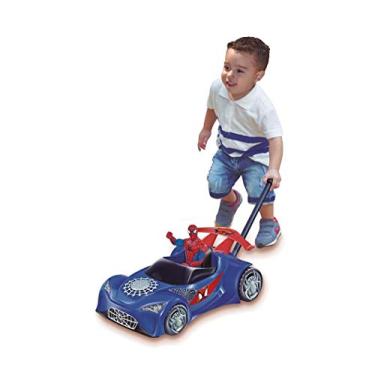 Imagem de Carro de Empurrar Spiderman, Marvel - Lider Brinquedos