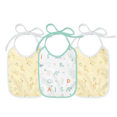 Imagem de Papi Textil Babador Felpudo Papi Estampado 25Cm X 19Cm Contem 03 Un
