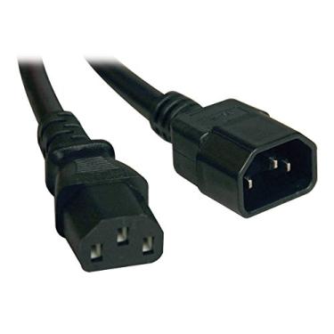 Imagem de Tripp Lite Cabo de extensão de energia resistente 15A, 14AWG (IEC-320-C14 para IEC-320-C13) 300 cm (P005-12N)