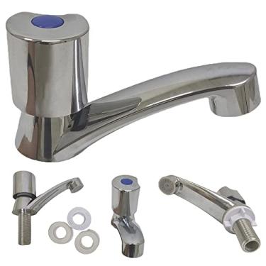 Imagem de Torneira Pia Banheiro Bar Areador Restaurante Bica Lavatório Cuba Bancada Mesa