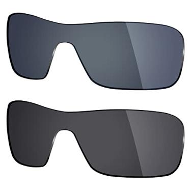 Imagem de 2 pares de lentes polarizadas de substituição da Mryok para óculos de sol Oakley Turbine Rotor – Opções