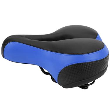 Imagem de Assento de bicicleta, assento de bicicleta [trekking] à prova de arranhões para andar(azul escuro)