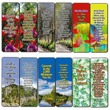 Imagem de Versos God is in Control and Spiritual Blessings (pacote com 12), Blessings (12-pack), (12-Pack)