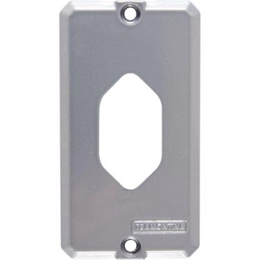 Imagem de Tampa para condulete 1/2" e 3/4" com 1  posto vertical Tramontina