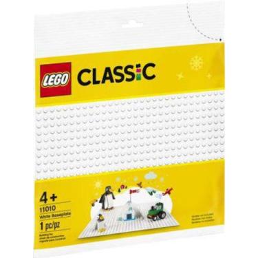 Imagem de Lego Classic - Base De Construcao Branca - 11010 Lego Do Brasil
