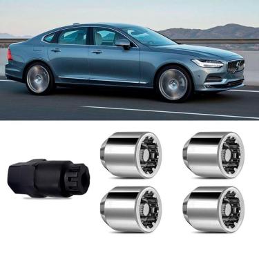 Imagem de Porca Antifurto Roubo Rodas Carros Volvo