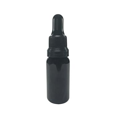 Imagem de Frasco Em Pet Conta Gotas 20ml - 20 Unidades (Ambar C/Preto)