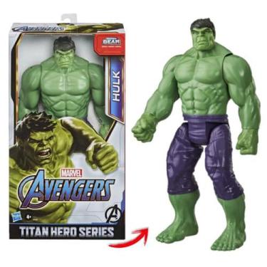 Imagem de Boneco Hulk Titan 12P Avengers Marvel E7475  Hasbro