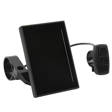 Imagem de Medidor de exibição LCD de bicicleta elétrica, medidor de exibição de bicicleta com suporte, anéis de silicone, conector à prova d'água, exibição de kit de conversão de bicicleta elétrica multifuncion
