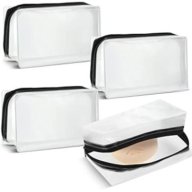 Imagem de Sieral 4 unidades de sacos de sabão de viagem, à prova d'água, à prova d'água, bolsa com zíper para viagem, banheiro, chuveiro, academia, acampamento, férias, caminhada, banho