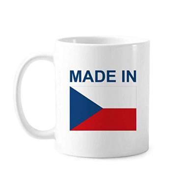 Imagem de Feito em checas Country Love Caneca cerâmica cerâmica café xícara de porcelana louça