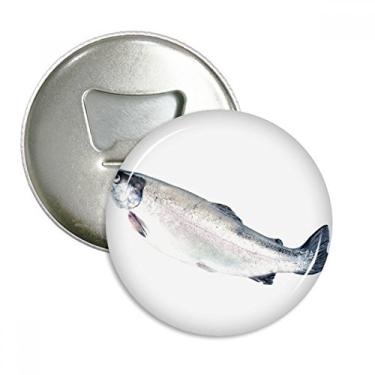 Imagem de Peixe oceano Fresh Activity pequeno abridor de garrafas ímã de geladeira emblema multifuncional