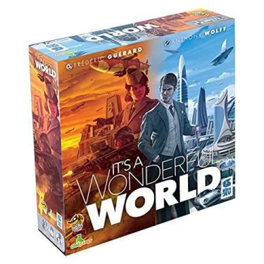 Imagem de It's A Wonderful World Board Game - Build Your Empire in This Strategic Card Game for Kids and Adults, Ages 14+, 1-5 Players, 30-60 Minute Playtime, Made by Lucky Duck Games