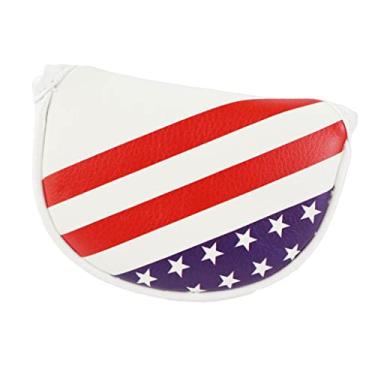 Imagem de Capa de Couro Deluxe para Tacos de Couro - Capa de Reposição para Tacos de Golfe - Design