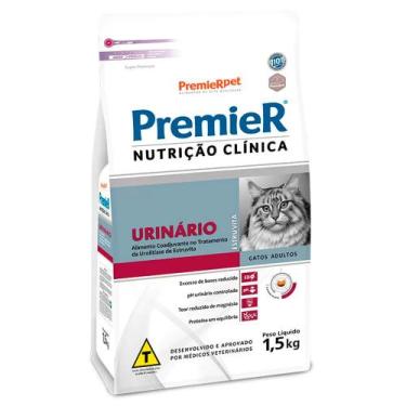 Imagem de Ração Premier Nutrição Clínica Urinário Para Gatos 1,5 Kg