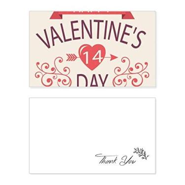 Imagem de Feliz Dia dos Namorados 14 Corações, Flecha, Cartão de agradecimento, Papel de Aniversário, Saudações de Casamento