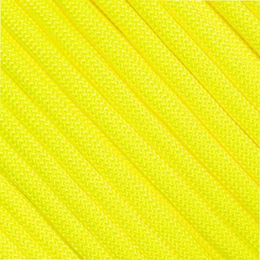 Imagem de West Coast Paracord Corda de paracord neon sólido 550 (amarelo neon, 1,5 m)