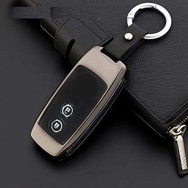Imagem de Capa de chaveiro para carro capa de chave de liga de zinco inteligente, apto para Suzuki SX4 Vitara