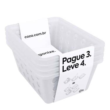 Imagem de Conjunto De Cestas Organizadoras Pequenas Coza One Natural