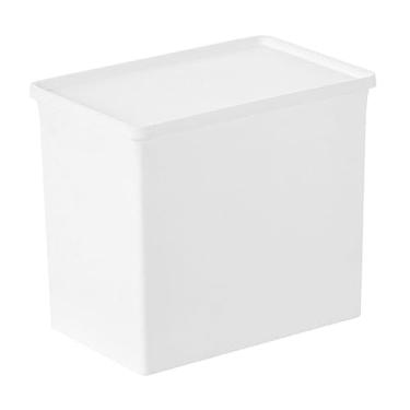 Imagem de Bothyi Recipiente para pó de lavagem, secador de roupa, suporte para folha, multiuso, à prova de poeira, retangular, dispensador de sabão para dormitório, estilo C