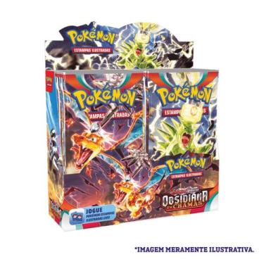 Imagem de Booster Box 36 Pokémon Lacrada De Fábrica Copag 216 Cartas