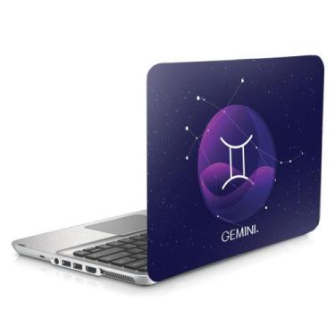 Imagem de Skin Adesivo Protetor Para Notebook 17" Signo Gêmeos D1 - Skin Zabom