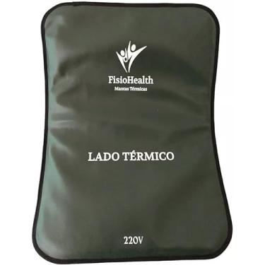 Imagem de Manta Térmica Elétrica 220V FisioHealth para Alívio de Dor Fisioterapia Estética e Saúde
