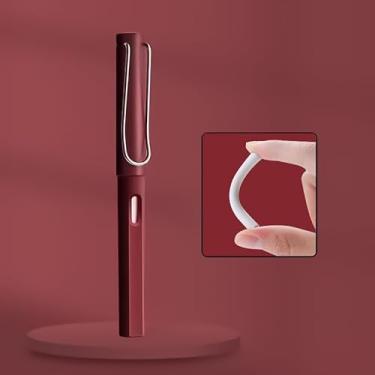 Imagem de Abamabby Lápis mágico sem tinta – Lápis Infinity com borracha, duradouro e reutilizável, vermelho vintage