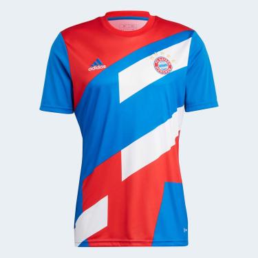 Imagem de Camisa Bayern de Munique 23/24 s/n° Pré Jogo Adidas Masculina-Masculino
