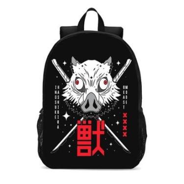 Imagem de Mochila Escolar Infanto Juvenil Anime Demon Slayer Top Novidades 0250-Unissex