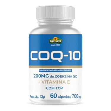 Imagem de Coenzima Q10 CoQ10 + Vitamina E + TCM 60 Capsulas 700mg Sunflower