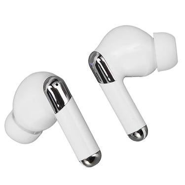 Imagem de Fone de Ouvido Tradutor, 144 Idiomas de Som Estéreo Idioma Tradutor Fones de Ouvido Redução de Ruído Controle de Impressão Digital Binaural para Negócios (Branco)