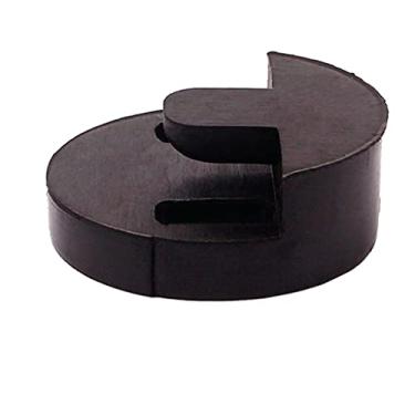 Imagem de Ferramenta tipo torta de borracha para mudo de violoncelo, monta facilmente em cordas - enfraquecimento de som altamente eficaz, estilo tourte, borracha, uso universal - para efeito pianíssimo - preto
