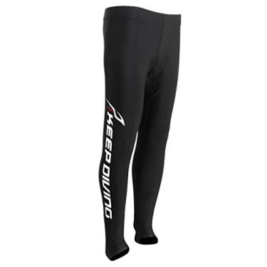 Imagem de Tachiuwa Elastic Swimwear Wetsuit Calças Leggings para Canoagem de de, Preto, M.