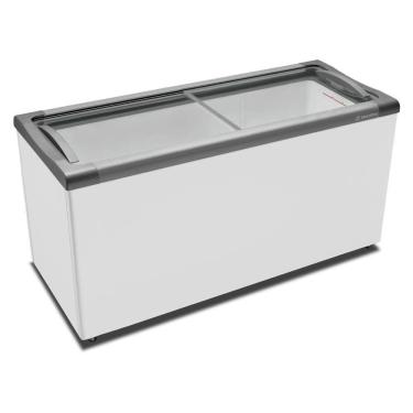 Imagem de Freezer De Sorvete Horizontal Nf55 Metalfrio Expositor 505 Litros Branco 110v