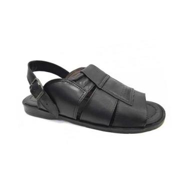 Imagem de Chinelo Italianinho De Couro 3430 Preto