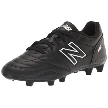 Imagem de New Balance Tênis de futebol masculino 442 V2 Academy FG Junior, Preto/branco, 14