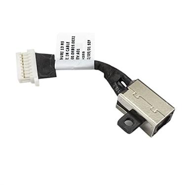 Imagem de ZAHARA Substituição do conector de porta de carregamento/cabo DC in Power Jack para Dell Inspiron 5300 5301 450.0K805.0032 02YT7F 2YT7F 450.0KW03.0021 G41KJ 0G41KJ