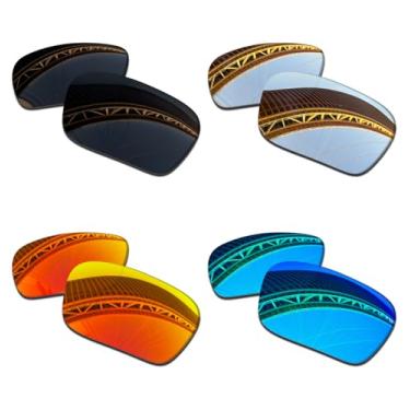 Imagem de LenzProse Lentes de reposição polarizadas de 1,5 mm para óculos de sol Oakley Fuel Cell OO9096 60 mm, antiarranhões | Ajuste perfeito