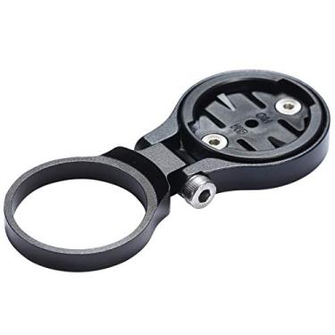 Imagem de Dymoece Suporte de computador com haste de bicicleta ajustável para Garmin Edge 25 130 200 500 510 520 800 810 820 1000 1030 (preto)