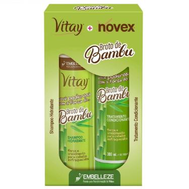 Imagem de Shampoo e Condicionador Novex Broto de Bambu Embelleze