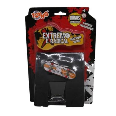 Imagem de Skate de Dedo com Rampa de Manobras, Extremo e Radical - Toyng (Modelo 2)