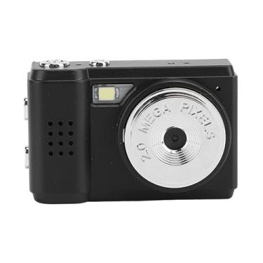 Imagem de Câmera Digital para Fotografia, Câmera de Vídeo 1080P Câmera Pequena Compacta Com Lente Grande Angular de 198 Graus Lente Macro 15X Com Suporte para Câmera CCD de até 128G para