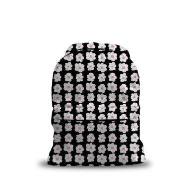 Imagem de Mochila Feminina Casual Notebook Estampada - Floral - DeCarllos