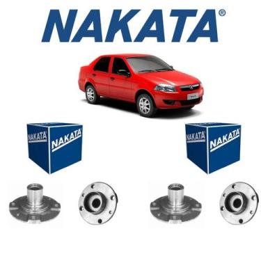 Imagem de Par Cubo de Roda Original Nakata Dianteiro Siena 1.0 1996 1997 1998 19