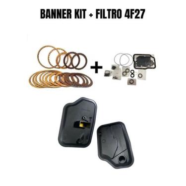Imagem de Banner kit com filtro do câmbio automático 4f27 - TRANSNATION