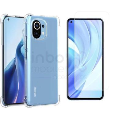 Imagem de Kit Capa Case Anti Impacto + Pelicula Vidro Xiaomi Mi 11Lite - Inboxmo