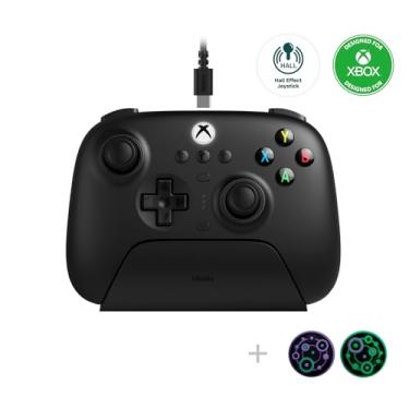 Imagem de 8Bitdo Ultimate 3-mode Hall Effect Joysticks/Hall Trigger Controller with Charging Dock, Wired for Xbox Series X|S, Xbox One, Wireless for Apple, Windows & Android - Officially Licensed (Black)