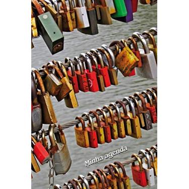 Imagem de Minha agenda: livro de idade, caderno, agenda, agenda, livro de ideias, livro de poesia. Formato A5, 120 páginas, fino forro cinzento claro, capa macia mate com boa aderência